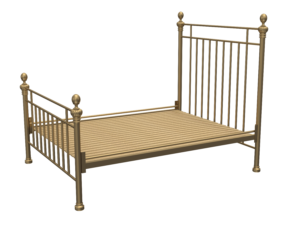 Alternative view of PRODUCTO NUEVO. Cama de Hierro Antonio